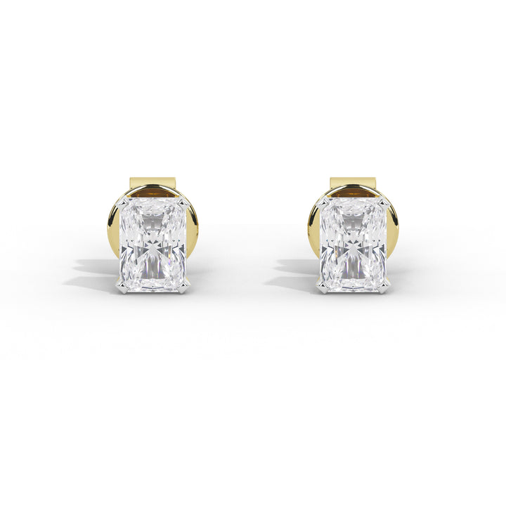 1.75 Carat Celestine Emerald Studs