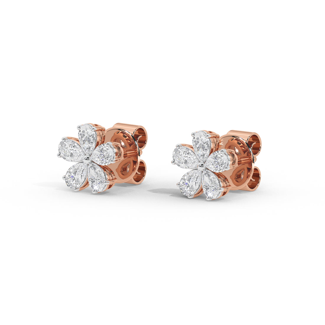 1.3 Carat Daisy Blossom Studs