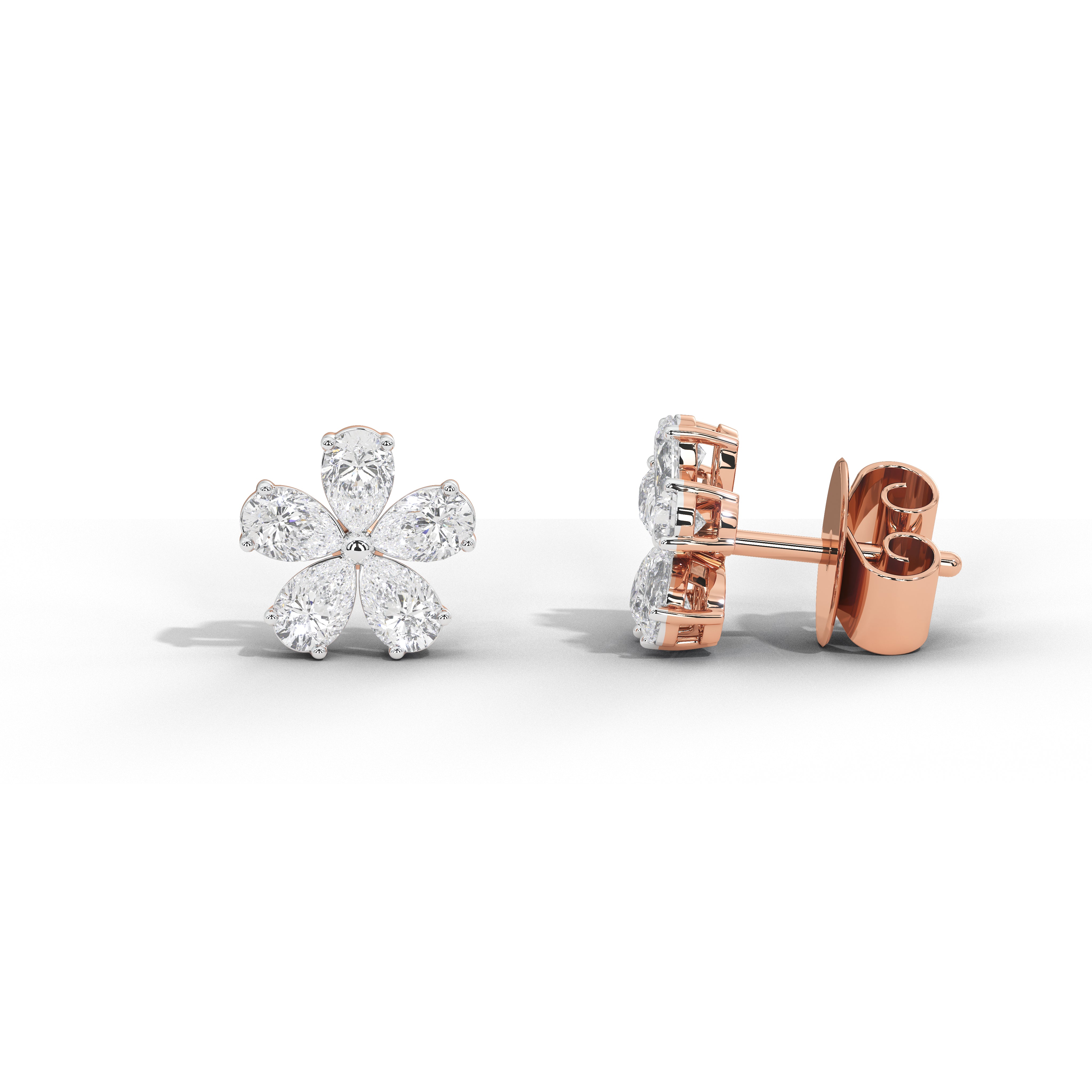 1.3 Carat Daisy Blossom Studs