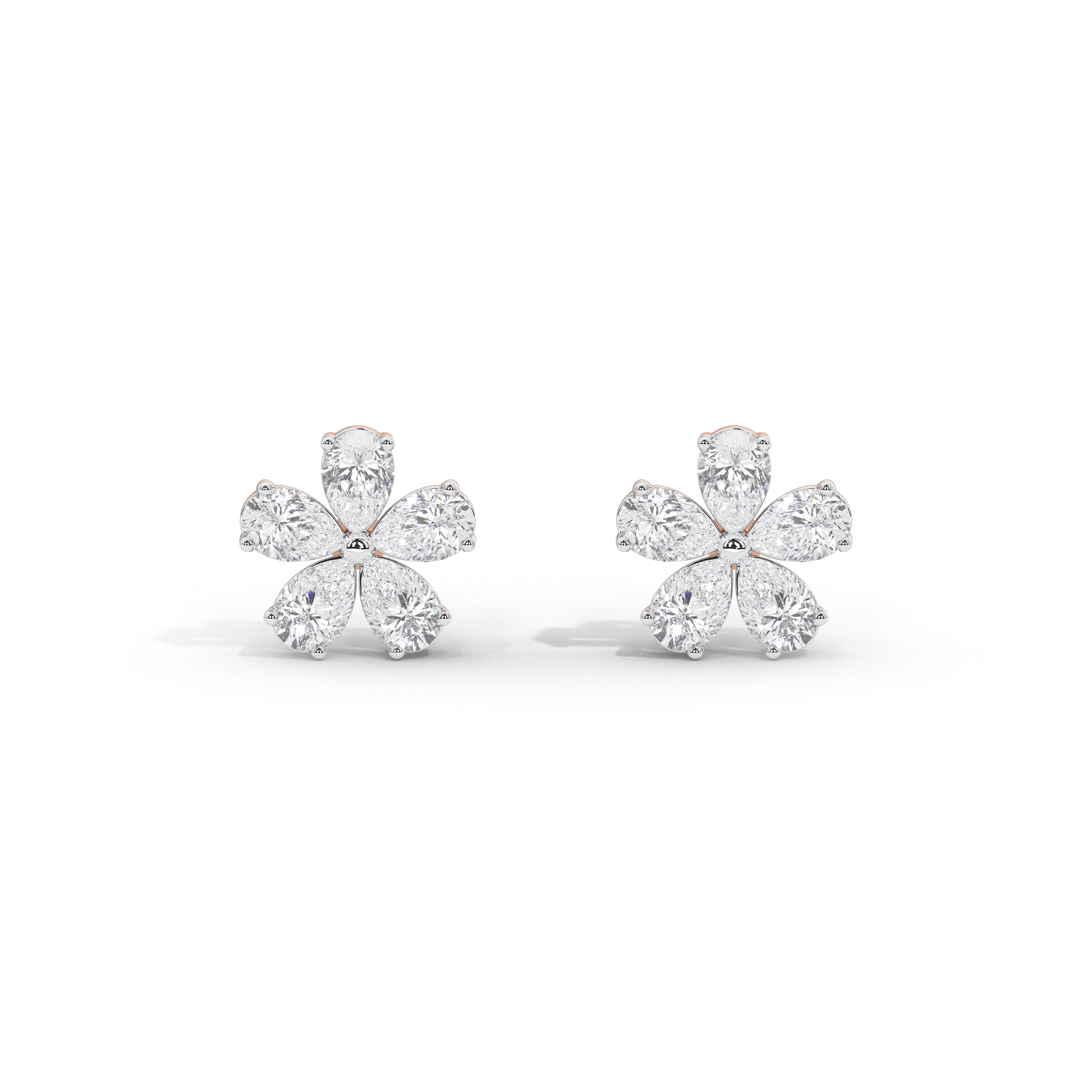 1.3 Carat Daisy Blossom Studs