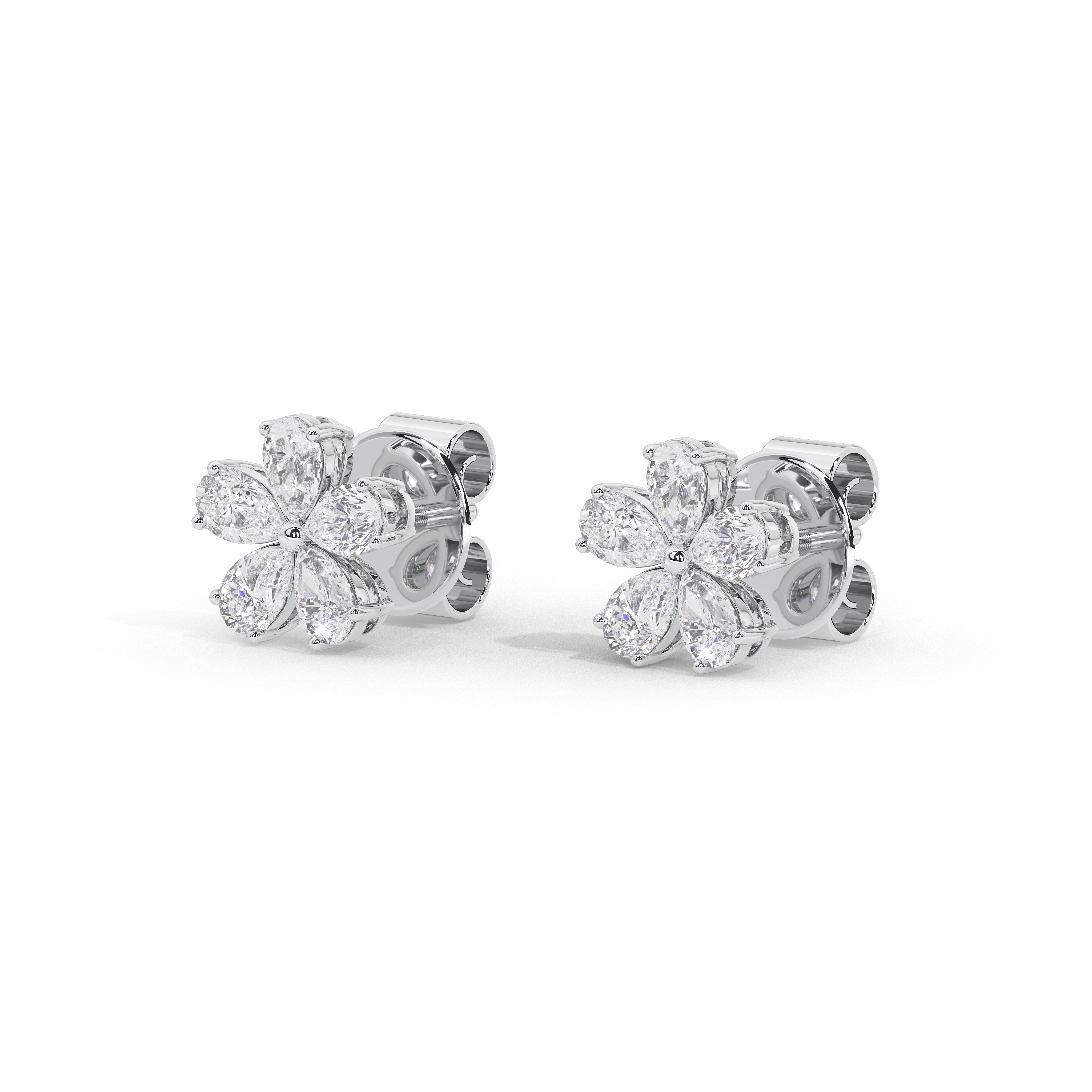 1.3 Carat Daisy Blossom Studs