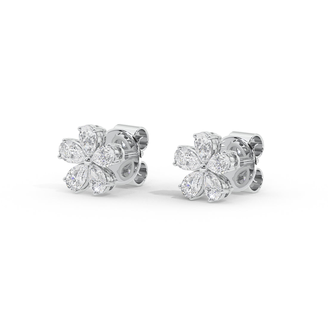 1.3 Carat Daisy Blossom Studs