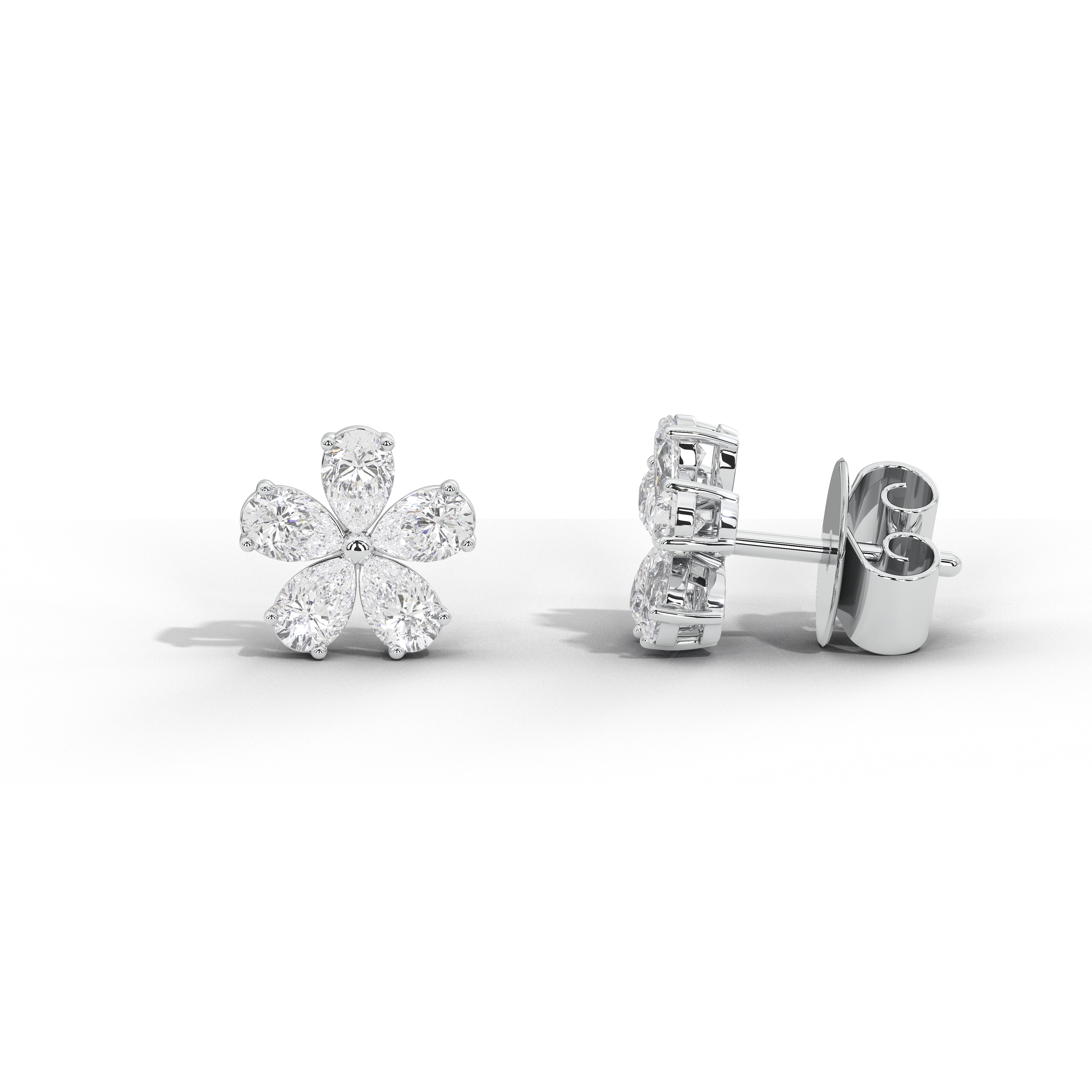 1.3 Carat Daisy Blossom Studs