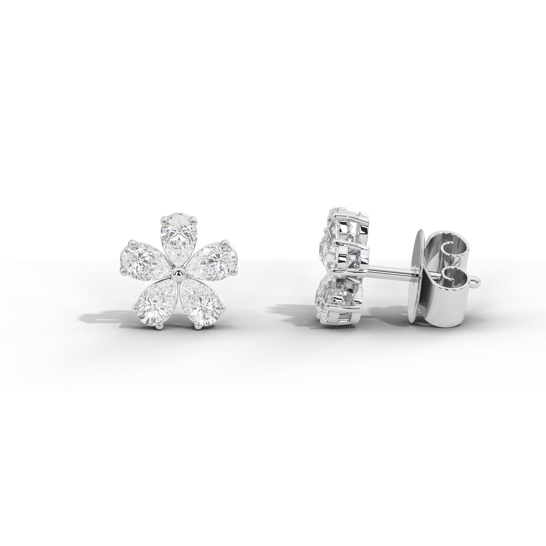 1.3 Carat Daisy Blossom Studs
