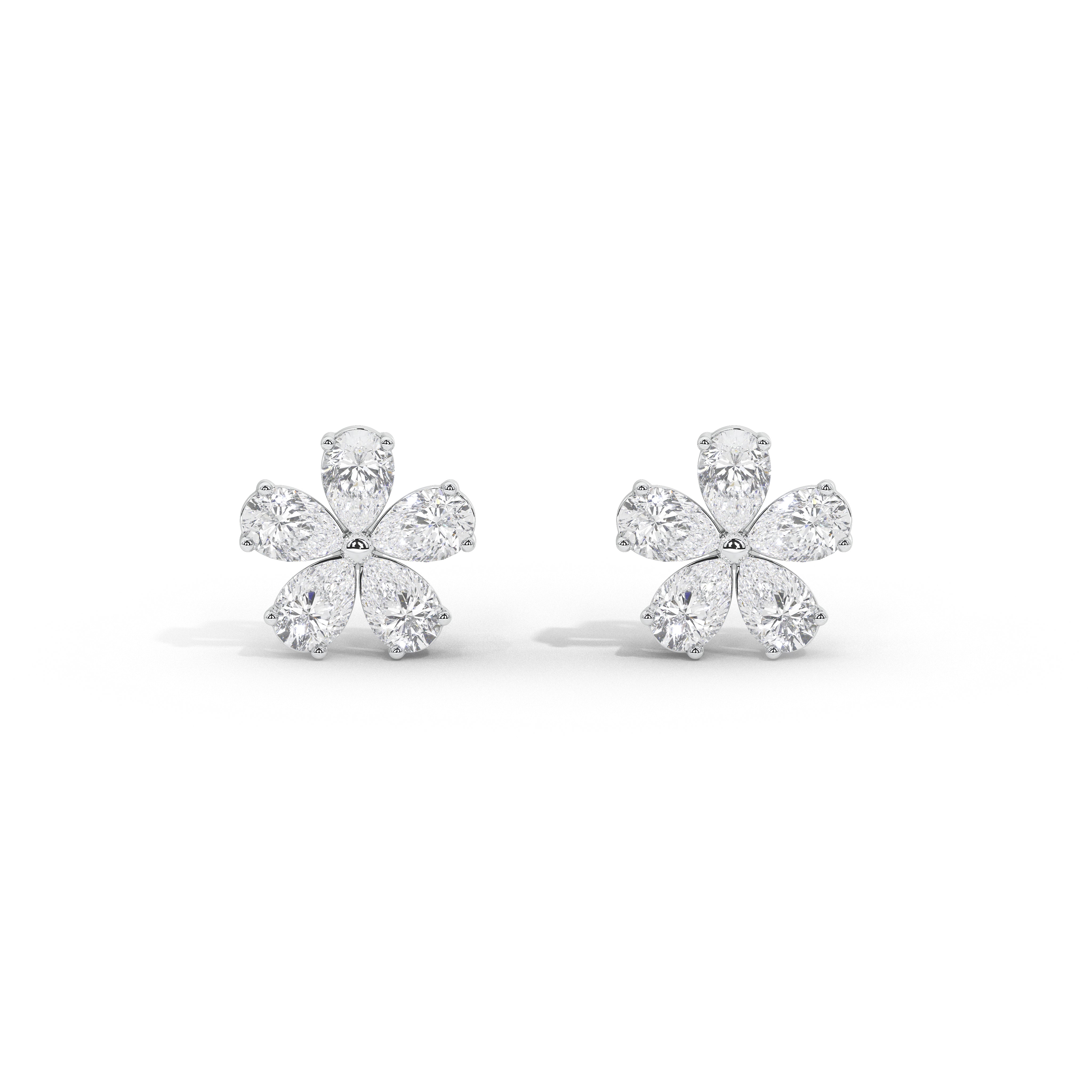 1.3 Carat Daisy Blossom Studs