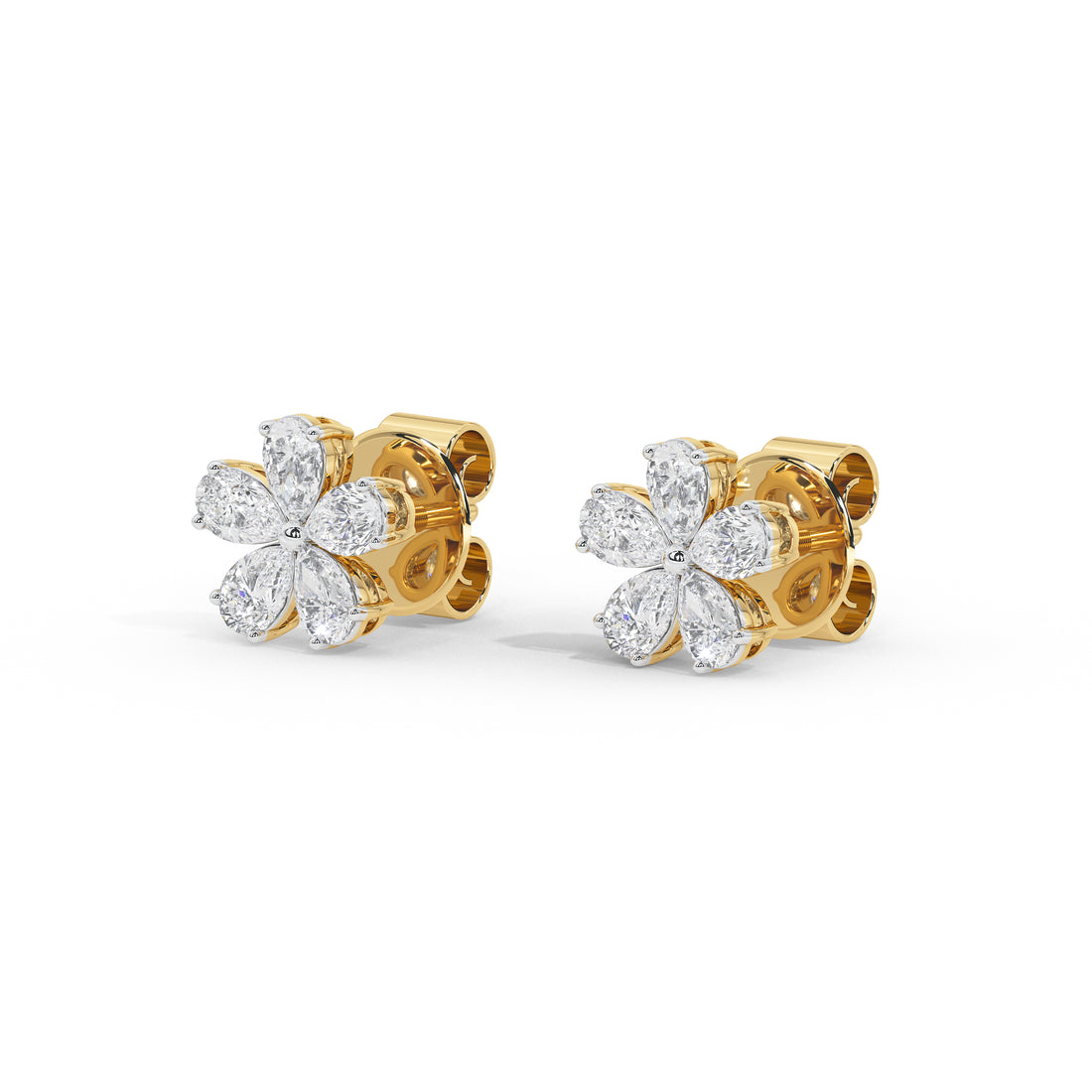 1.3 Carat Daisy Blossom Studs