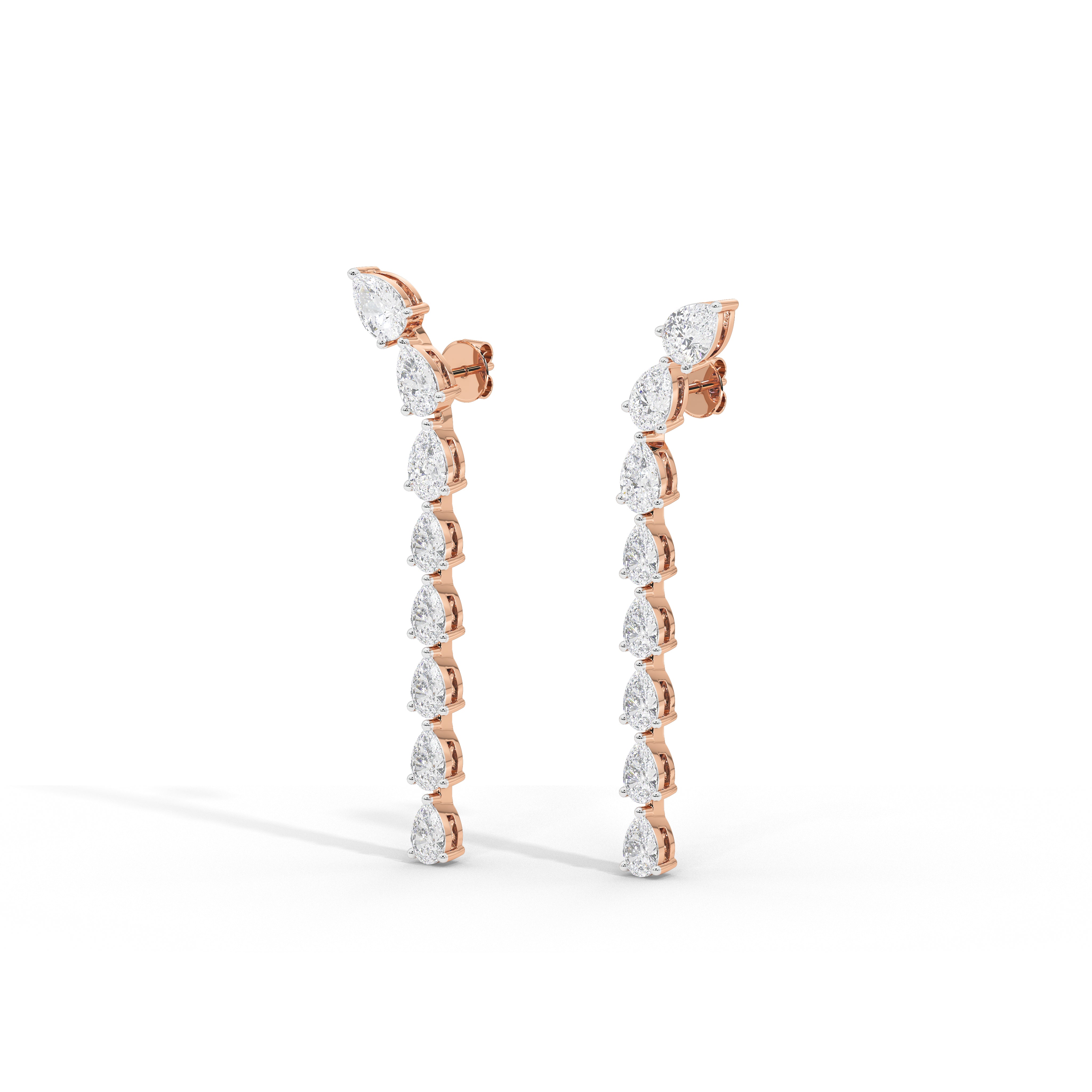4.5 Carat Arabella Pear Danglers