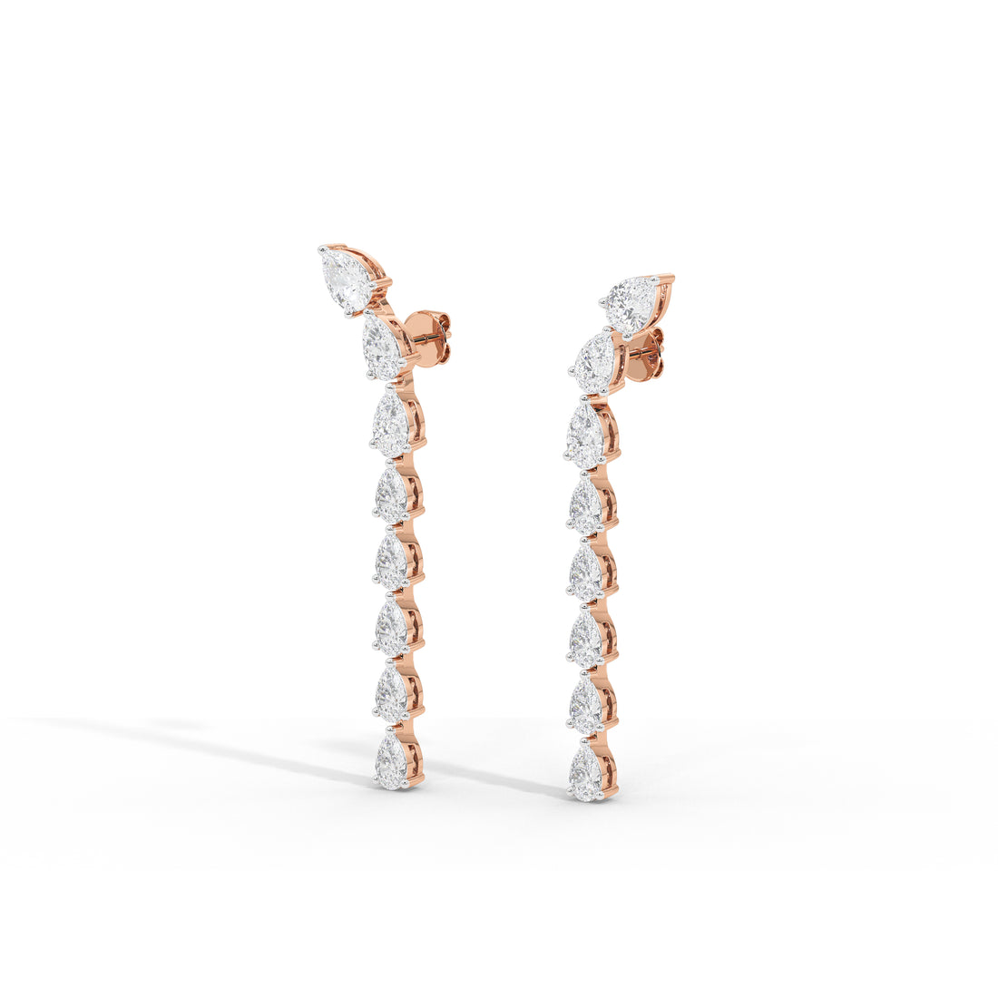 4.5 Carat Arabella Pear Danglers
