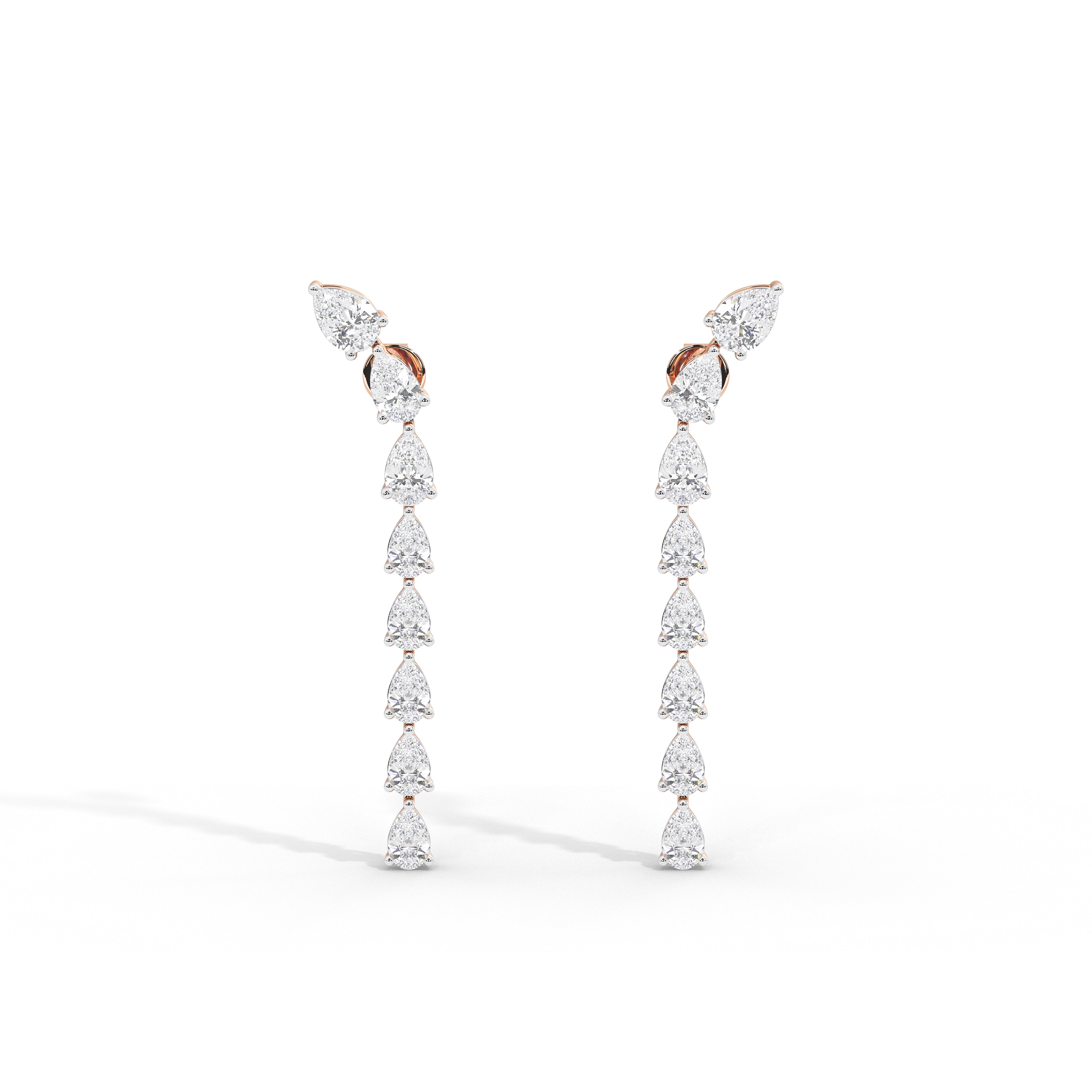 4.5 Carat Arabella Pear Danglers