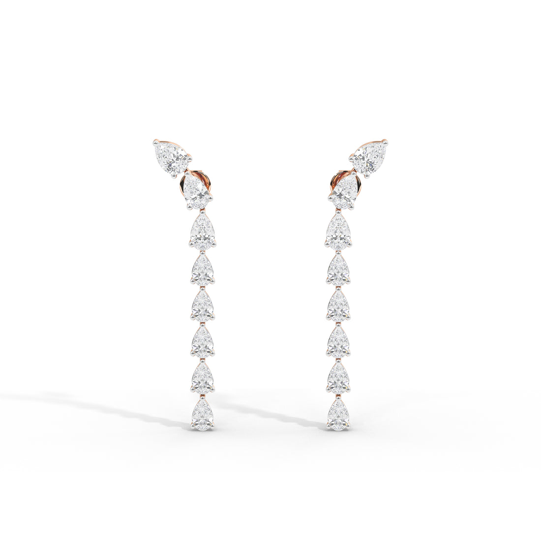 4.5 Carat Arabella Pear Danglers