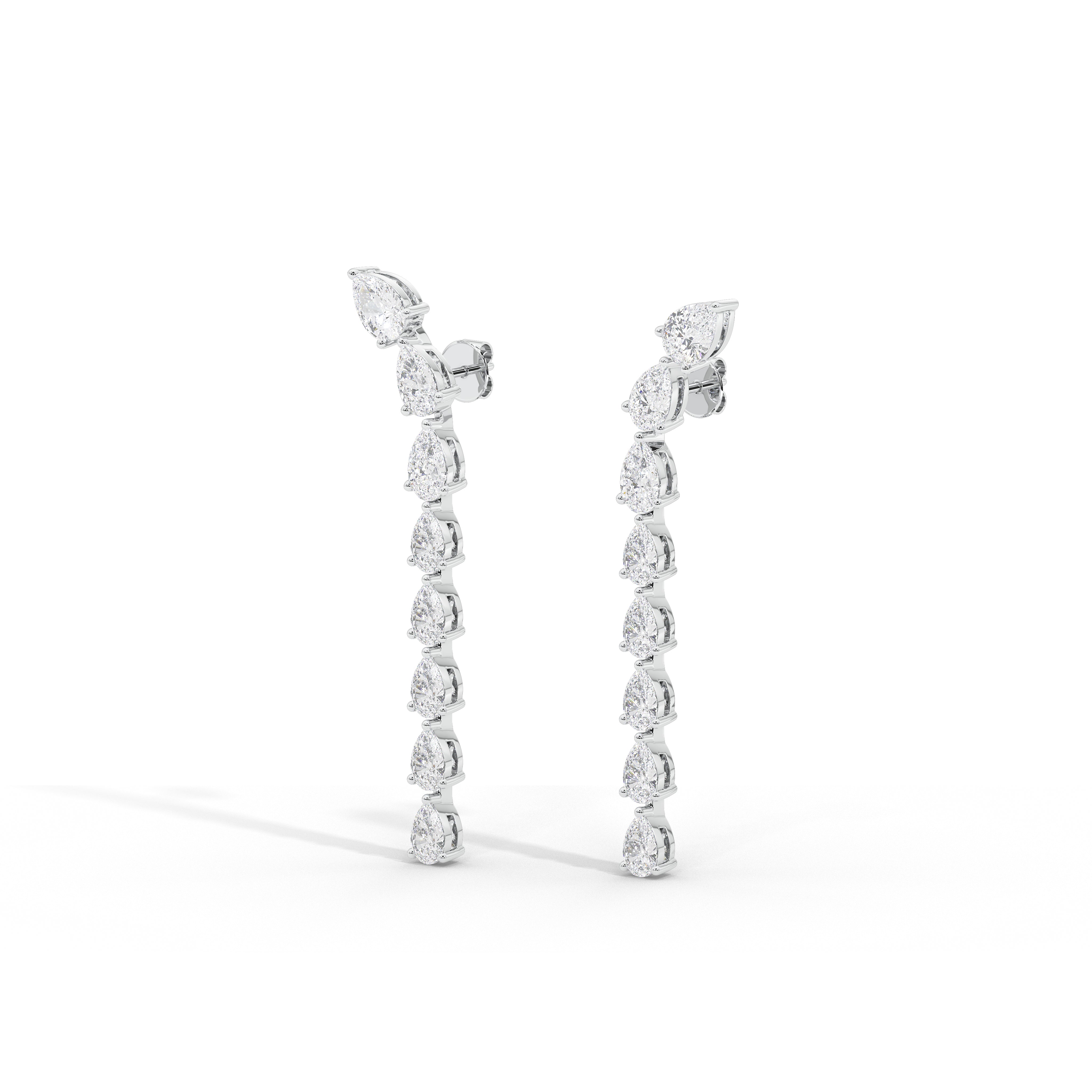 4.5 Carat Arabella Pear Danglers