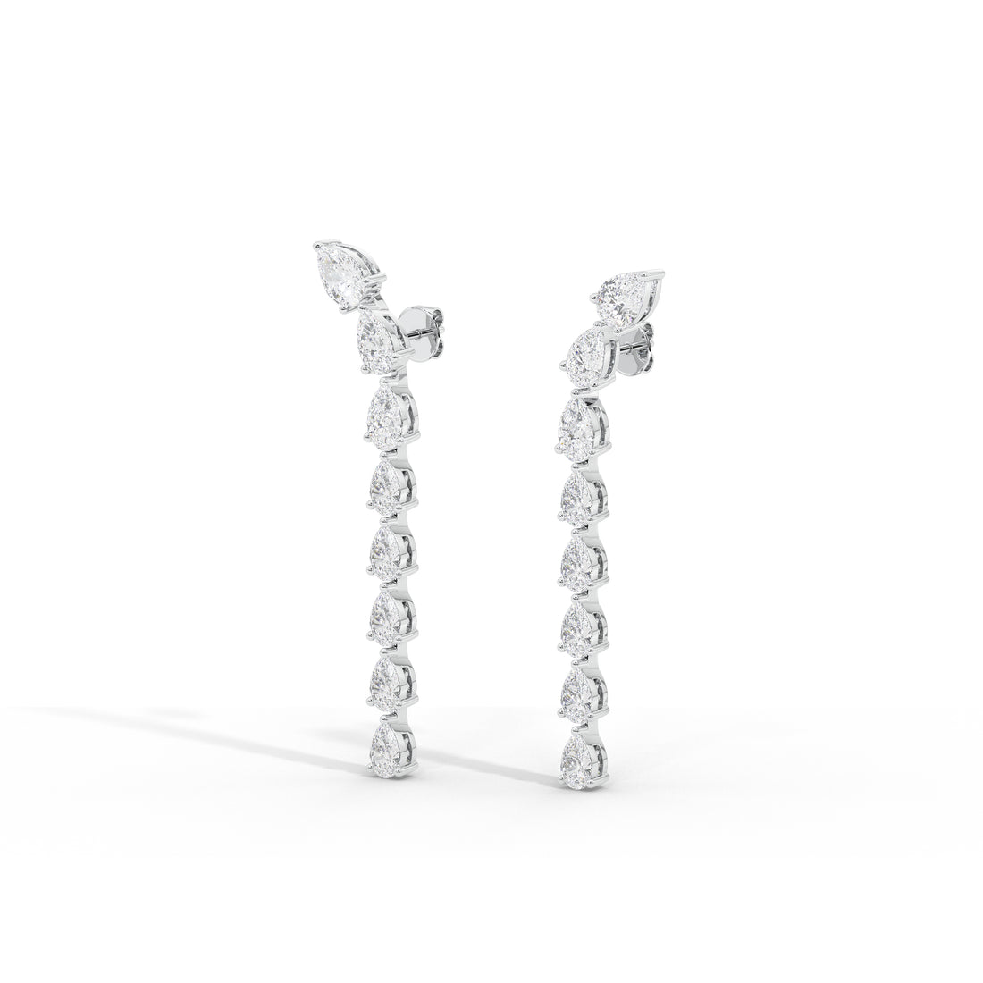 4.5 Carat Arabella Pear Danglers