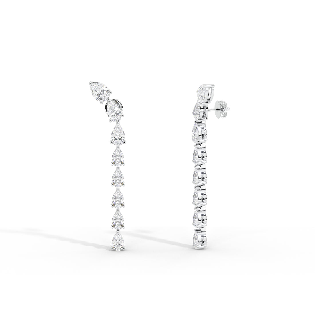 4.5 Carat Arabella Pear Danglers