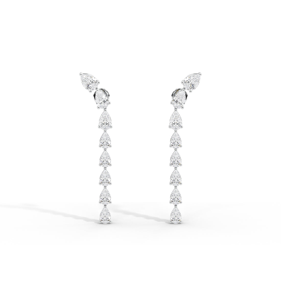 4.5 Carat Arabella Pear Danglers