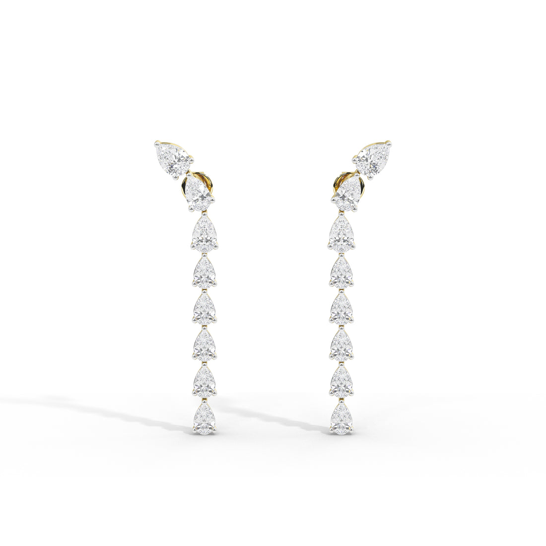 4.5 Carat Arabella Pear Danglers