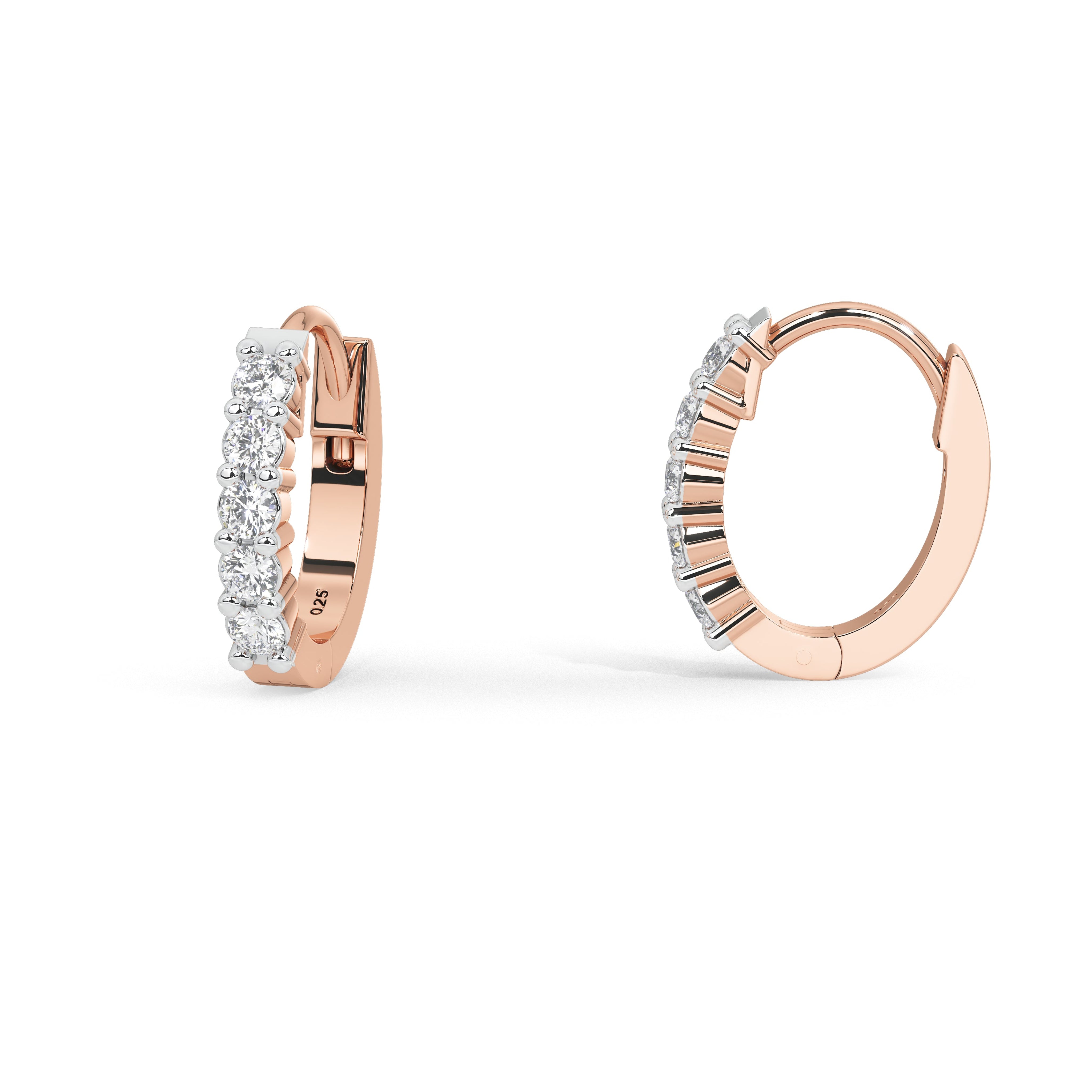 0.5 Carat Delphine Everyday Hoops