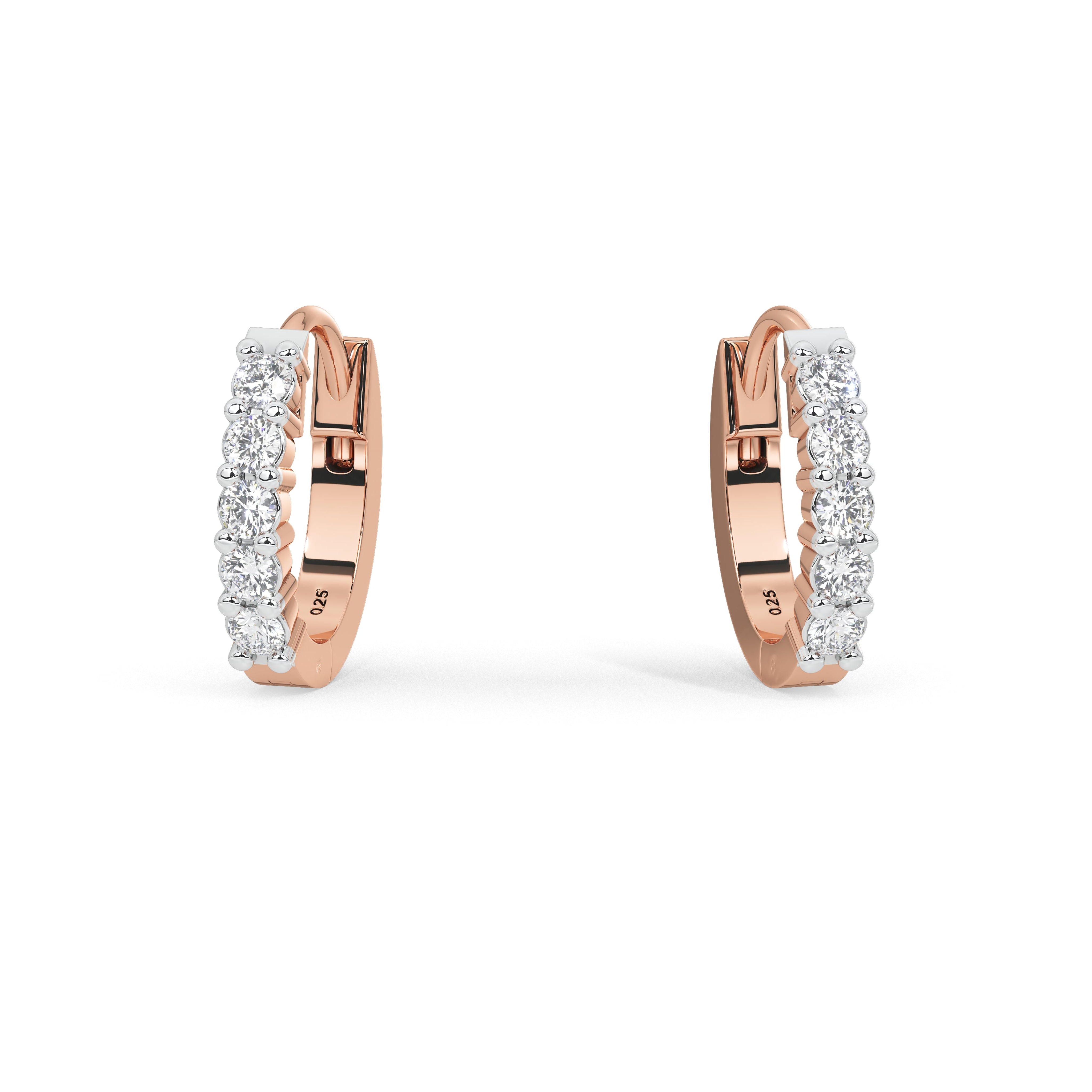 0.5 Carat Delphine Everyday Hoops