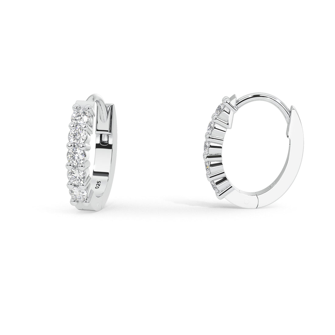 0.5 Carat Delphine Everyday Hoops