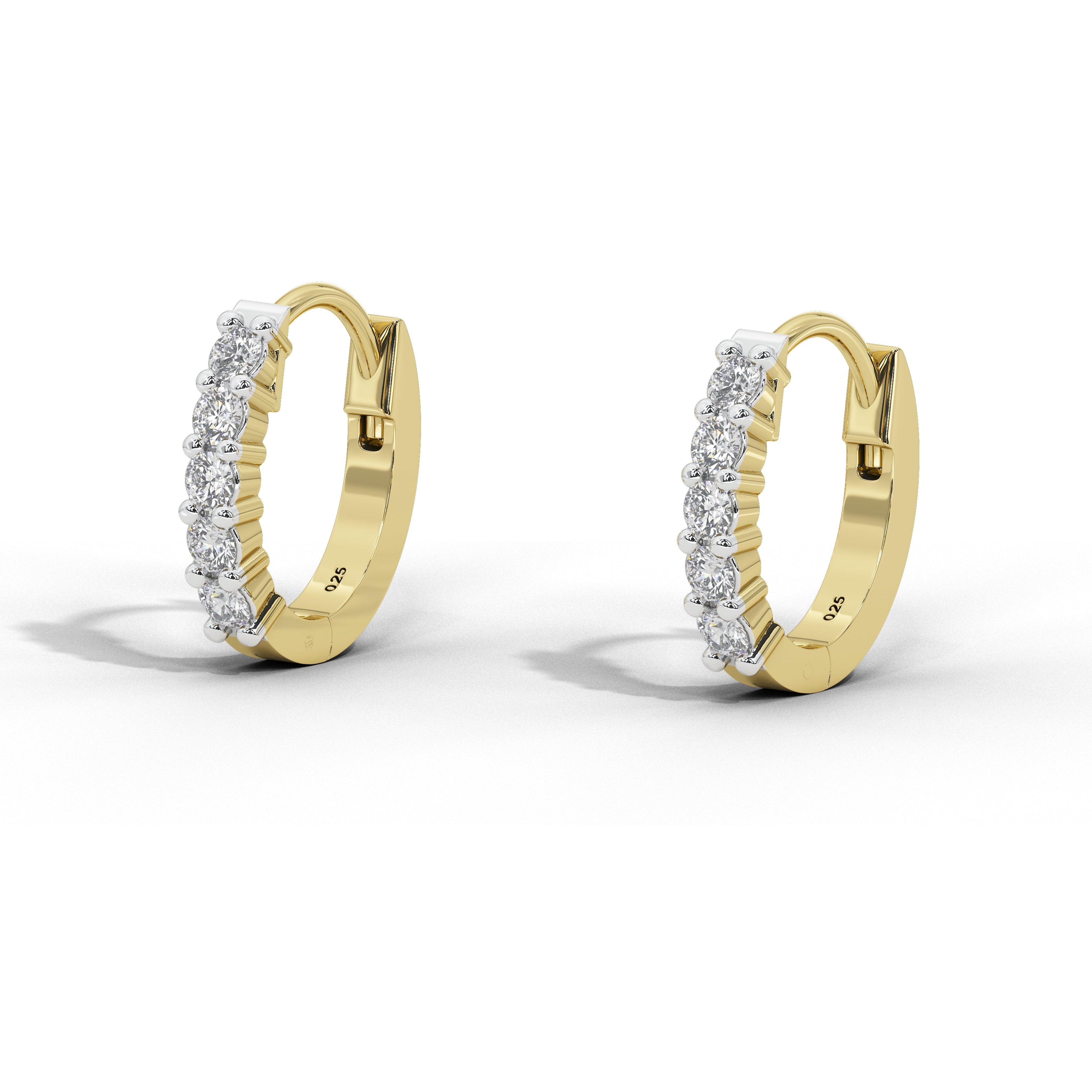 0.5 Carat Delphine Everyday Hoops