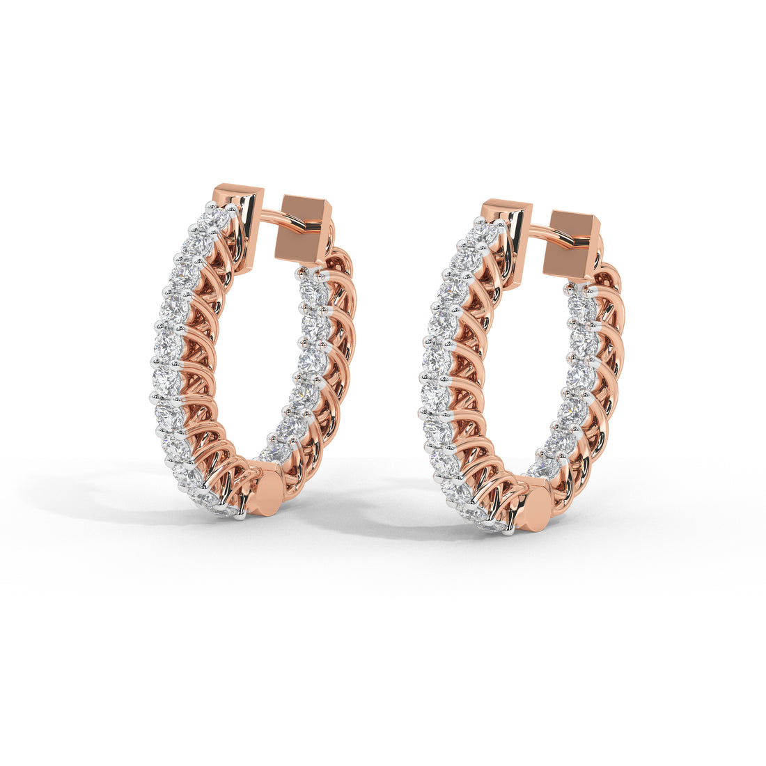 0.8 Carat Rowena Eternity Hoops