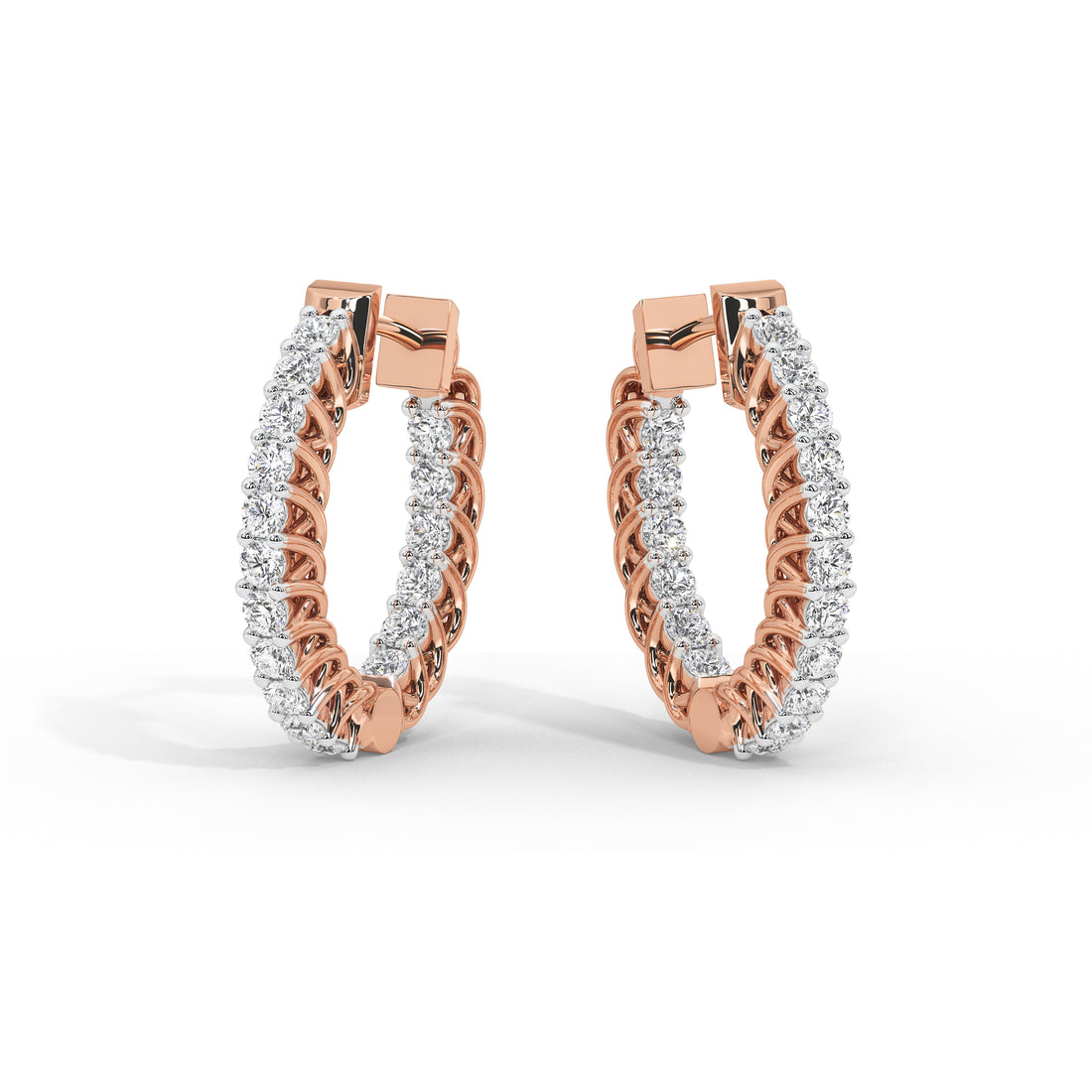 0.8 Carat Rowena Eternity Hoops