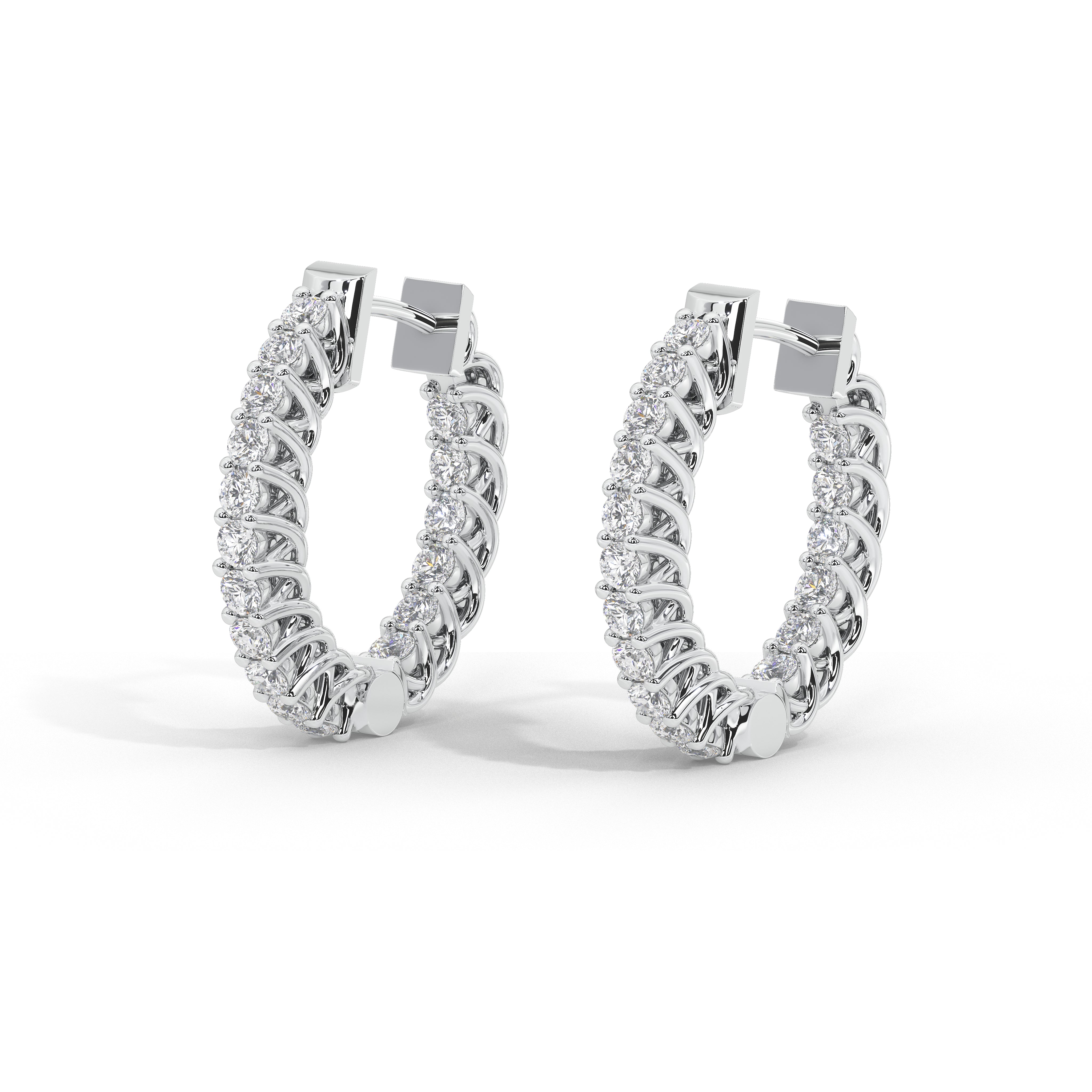 0.8 Carat Rowena Eternity Hoops