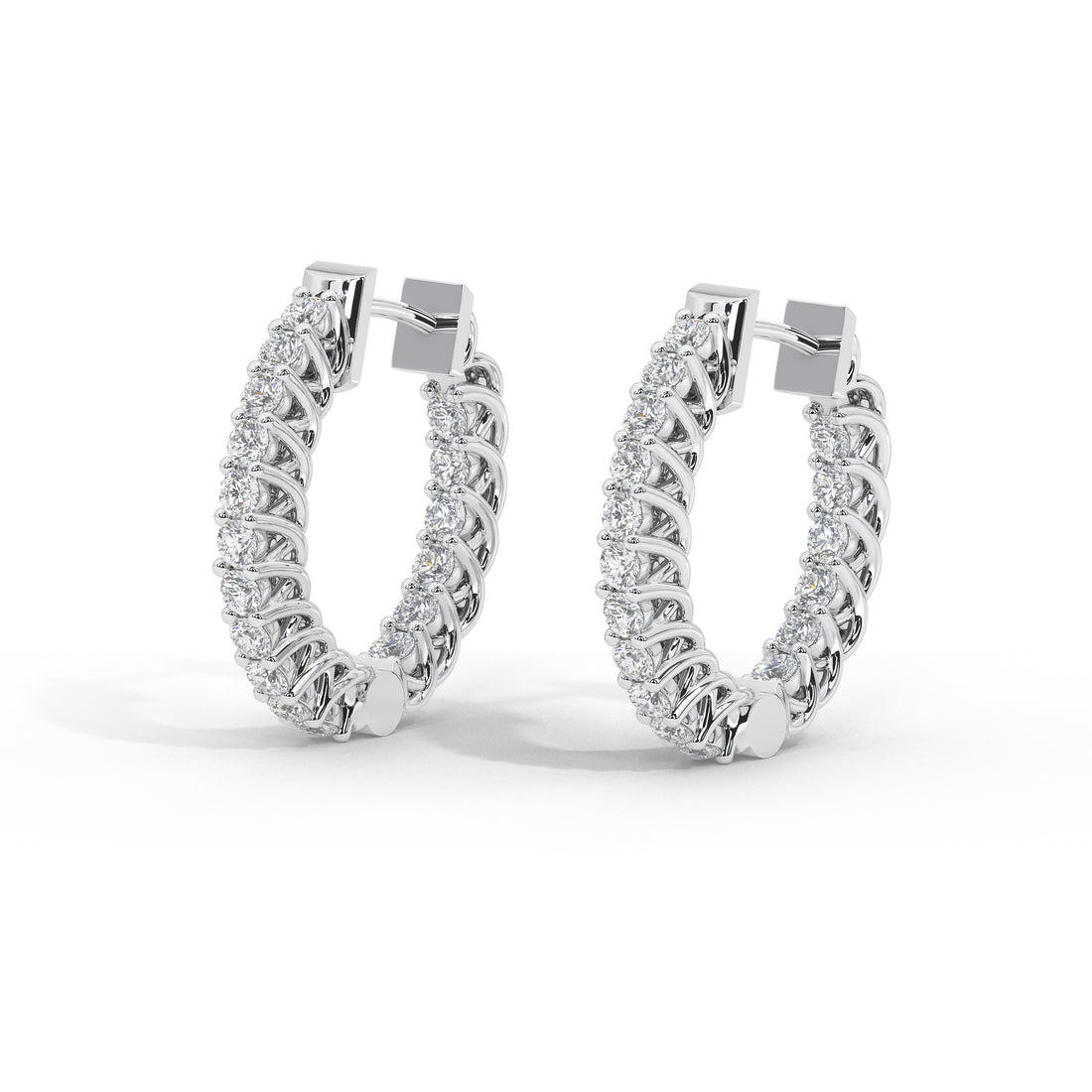 0.8 Carat Rowena Eternity Hoops