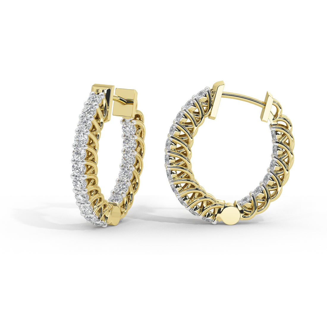 0.8 Carat Rowena Eternity Hoops