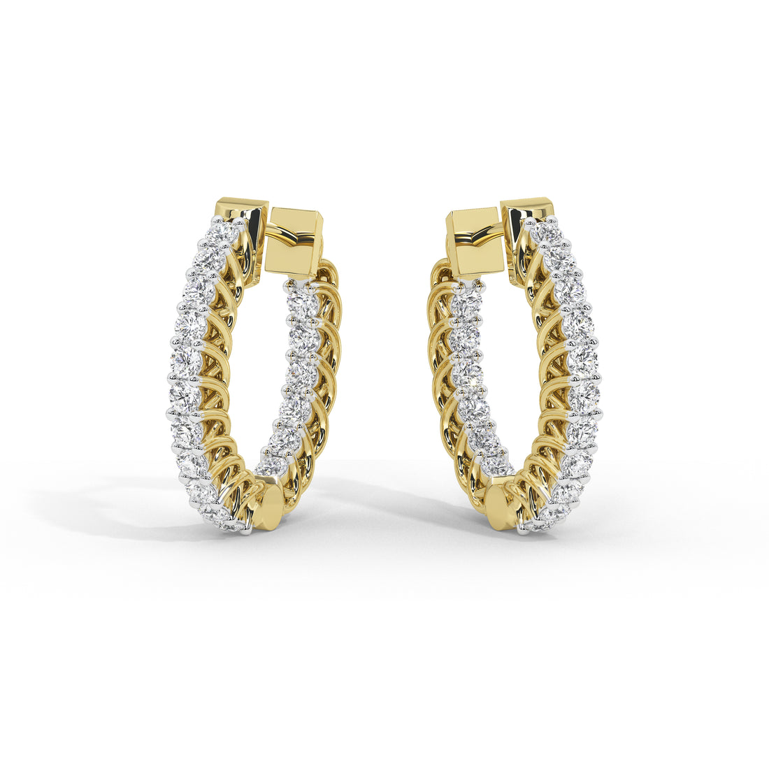 0.8 Carat Rowena Eternity Hoops