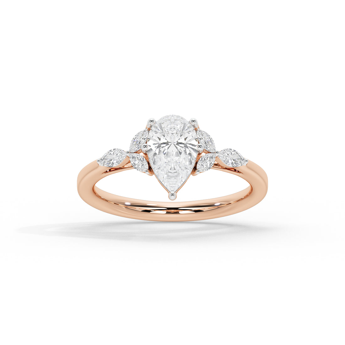 1 Carat Niamh Pear Marquise Diamond Ring