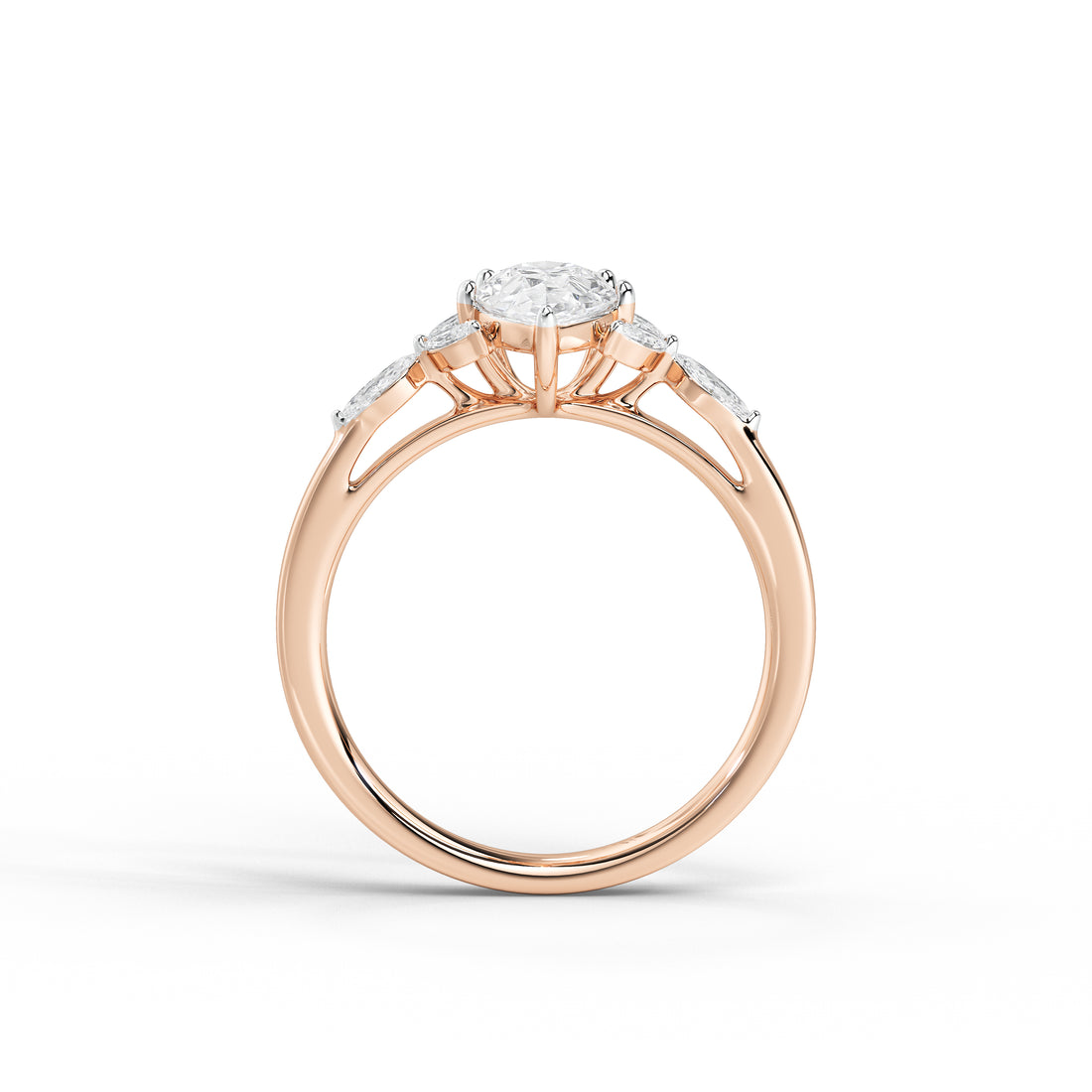 1 Carat Niamh Pear Marquise Diamond Ring