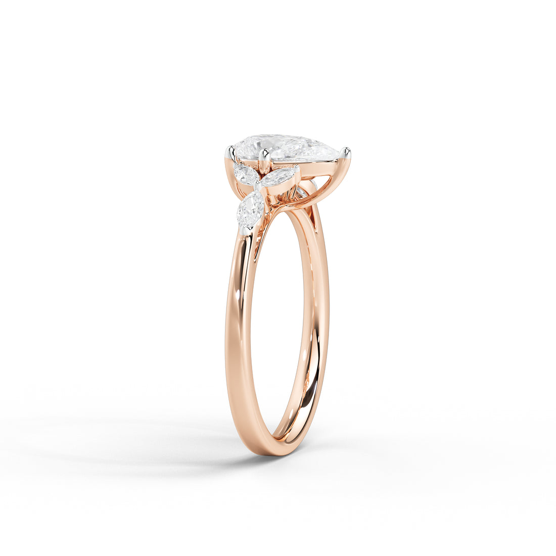 1 Carat Niamh Pear Marquise Diamond Ring