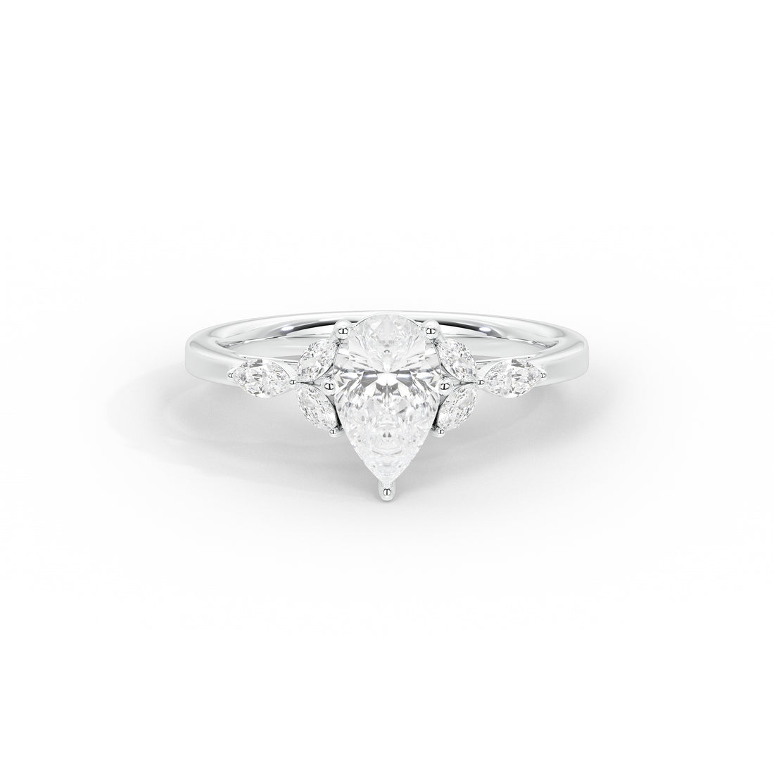 1 Carat Niamh Pear Marquise Diamond Ring