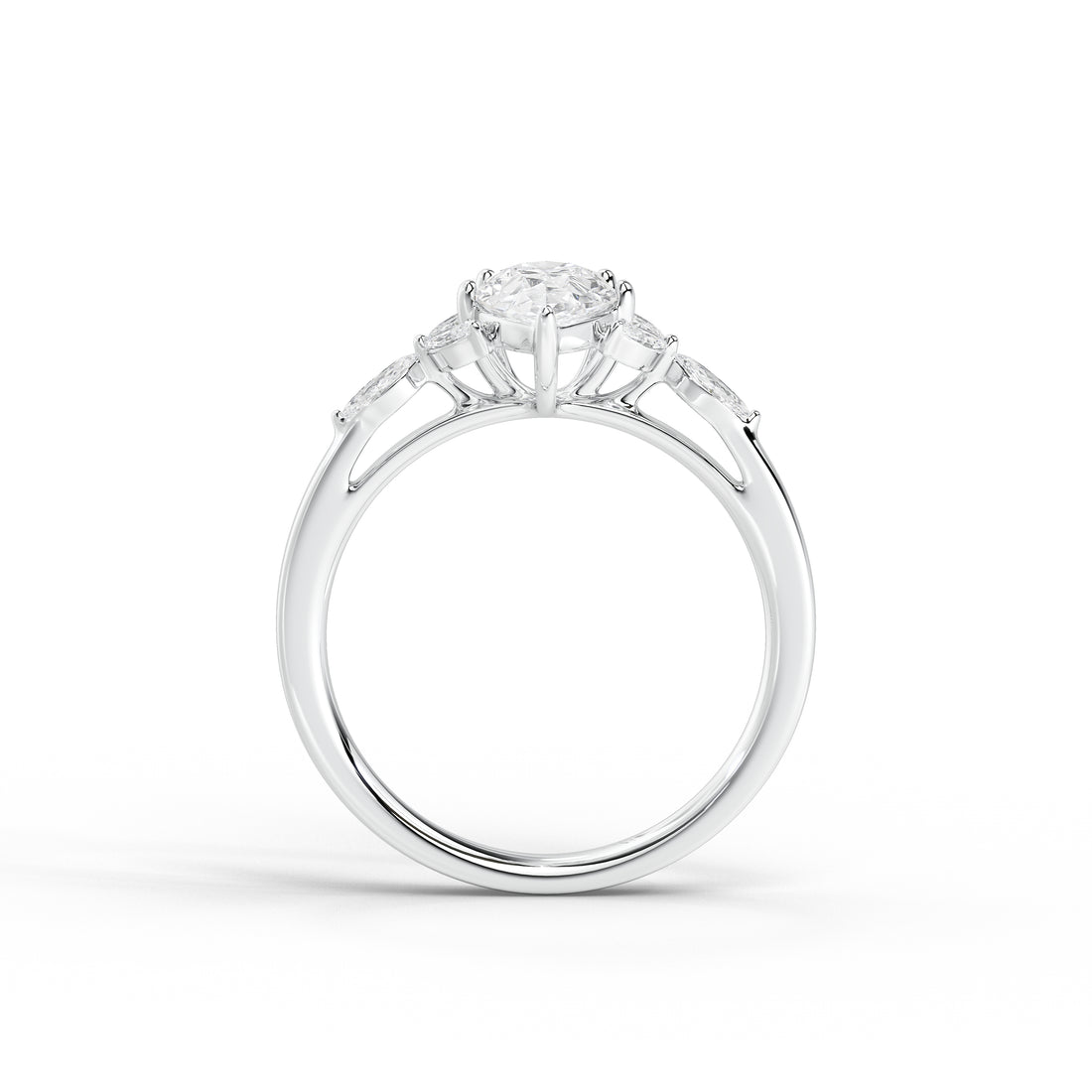 1 Carat Niamh Pear Marquise Diamond Ring