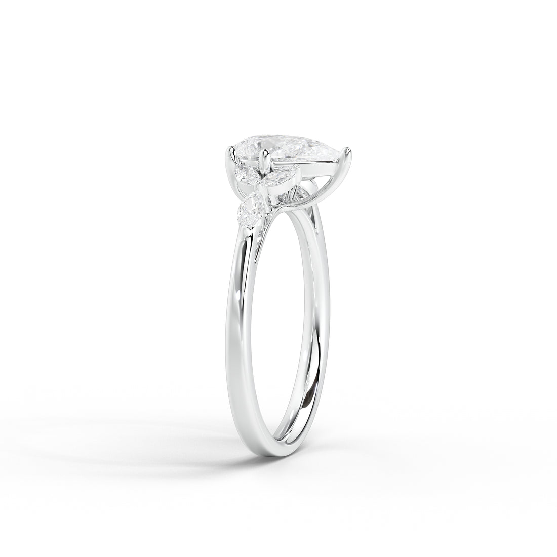 1 Carat Niamh Pear Marquise Diamond Ring