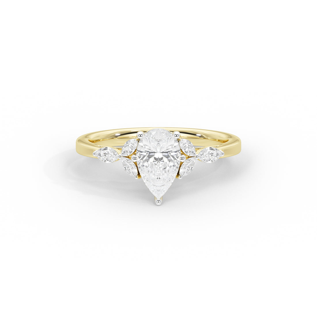 1 Carat Niamh Pear Marquise Diamond Ring