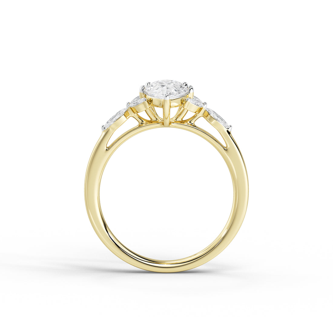1 Carat Niamh Pear Marquise Diamond Ring
