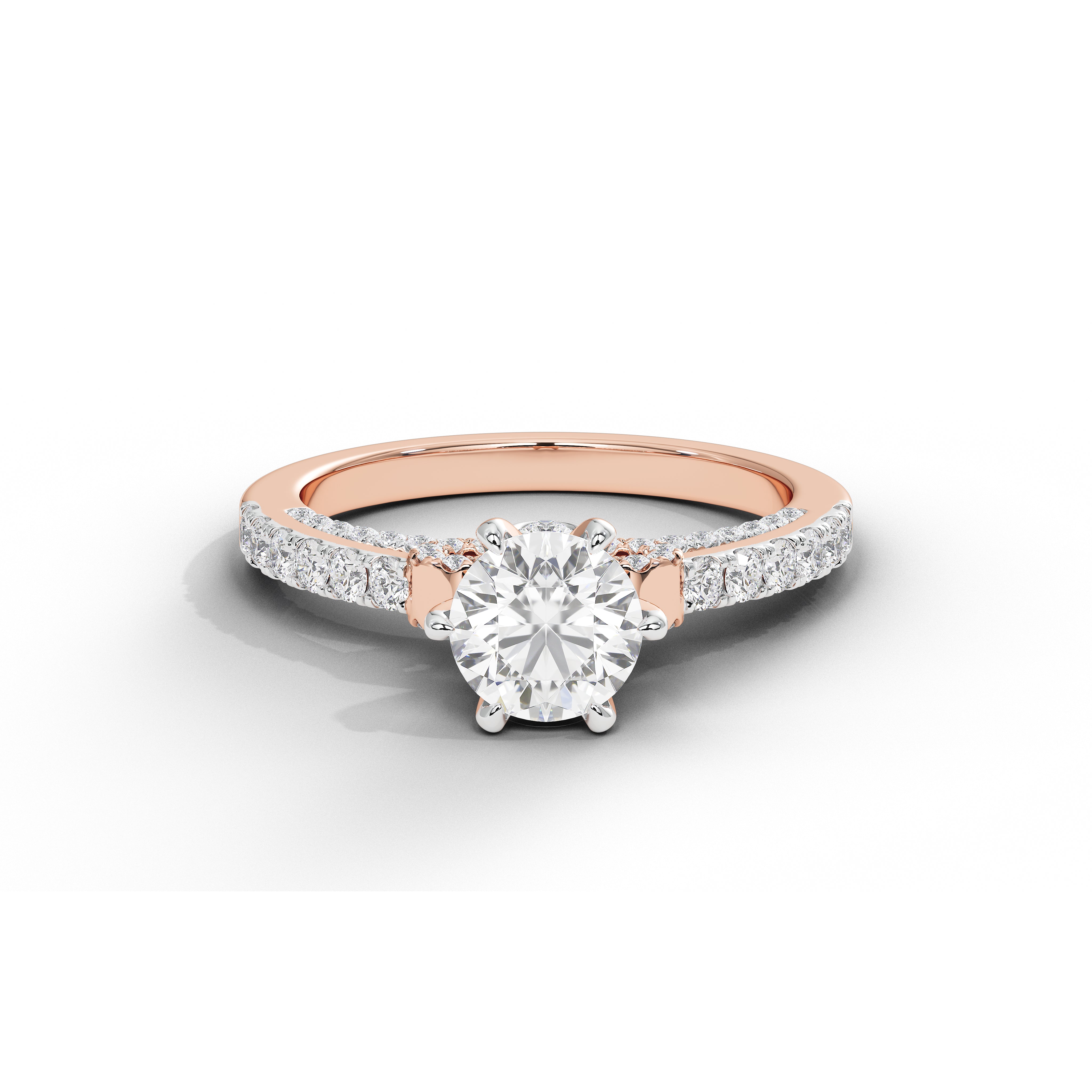 1 Carat Zinara Round Solitaire Ring