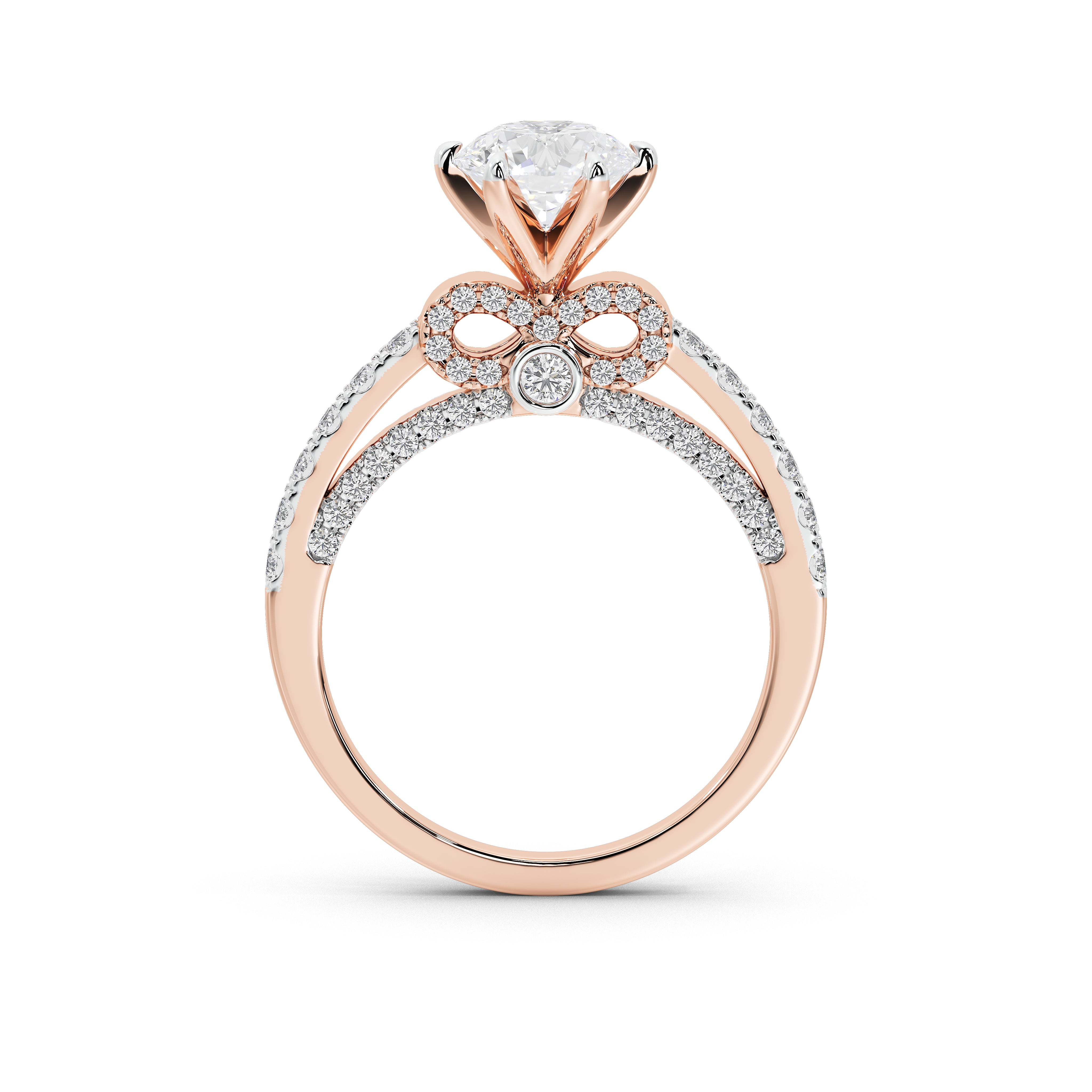 1 Carat Zinara Round Solitaire Ring