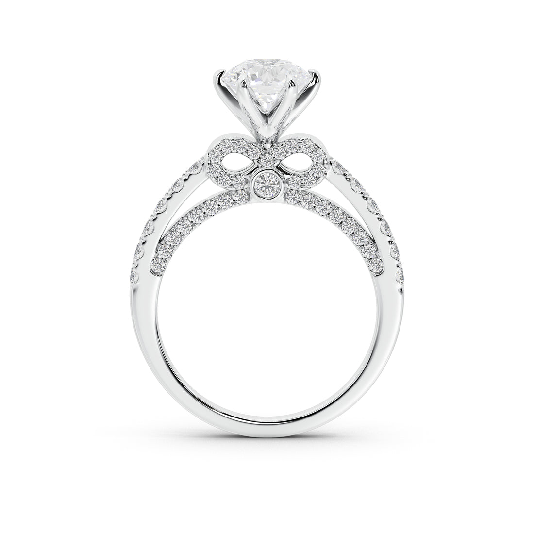 1 Carat Zinara Round Solitaire Ring