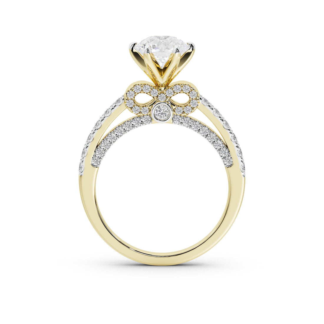 1 Carat Zinara Round Solitaire Ring
