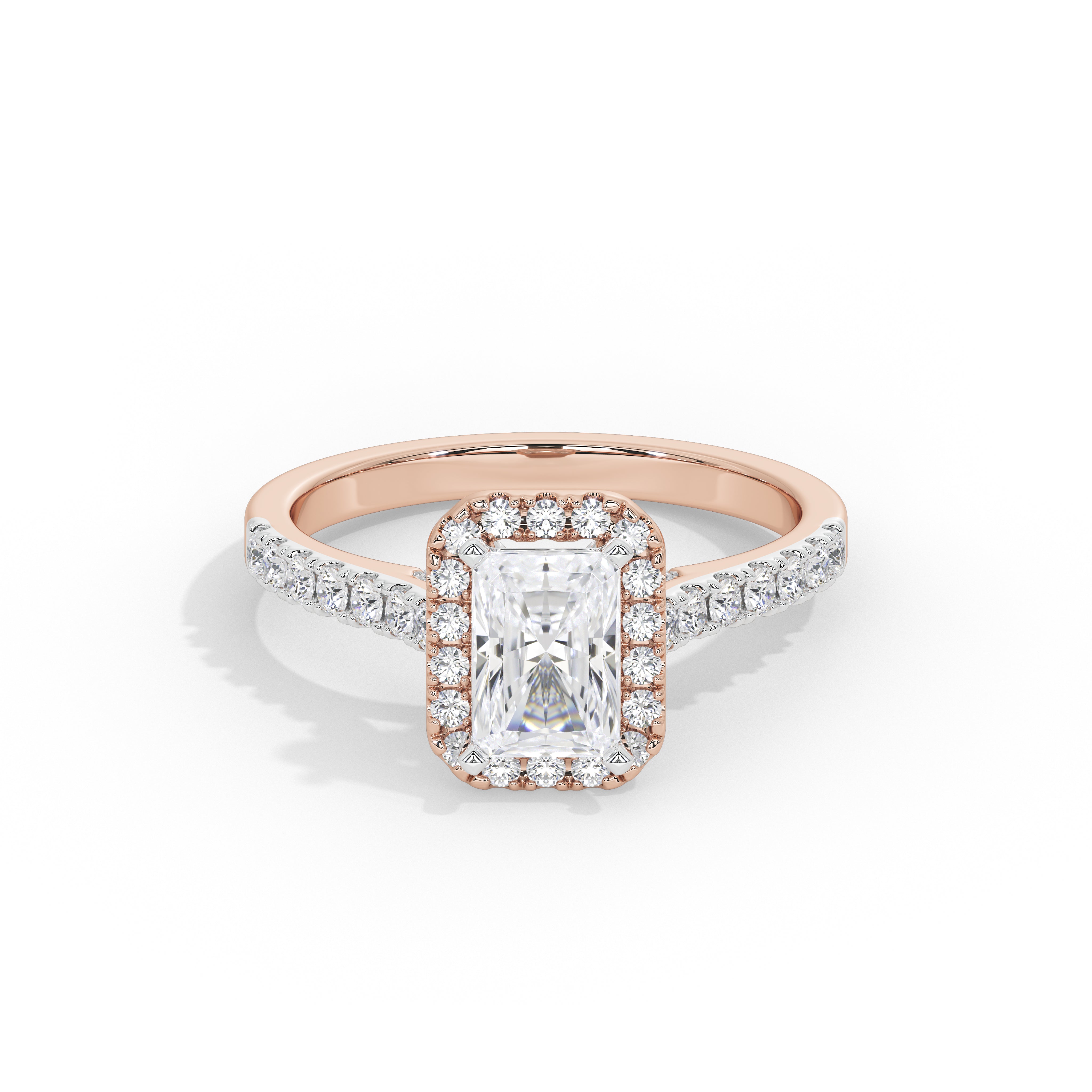 1.5 Carat Lorena Emerald Diamond Ring