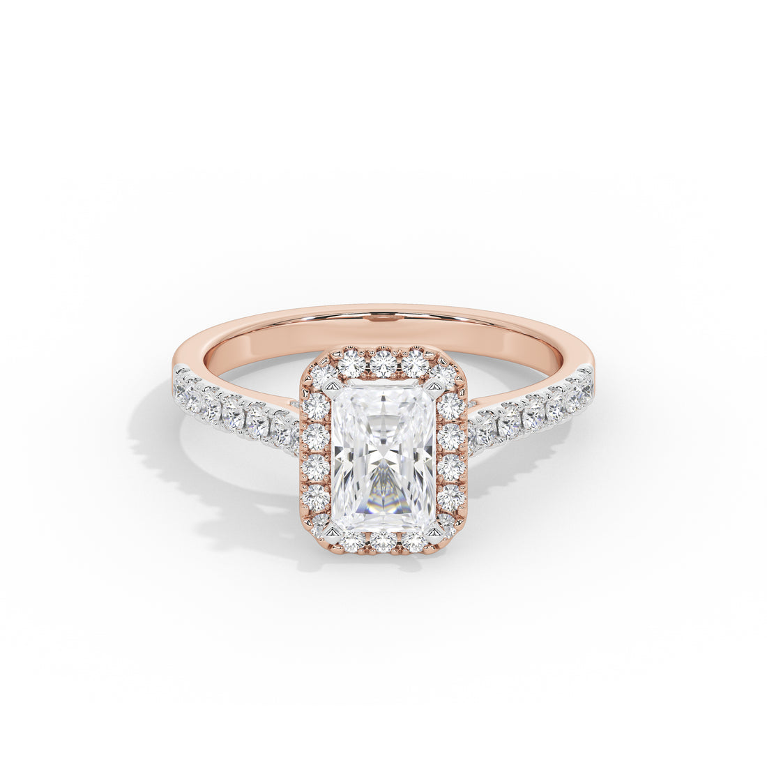 1.5 Carat Lorena Emerald Diamond Ring