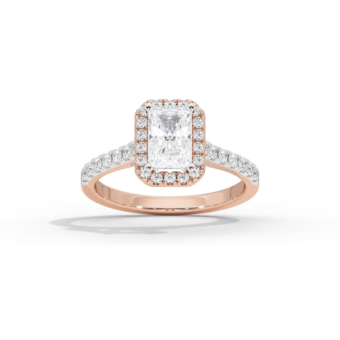1.5 Carat Lorena Emerald Diamond Ring