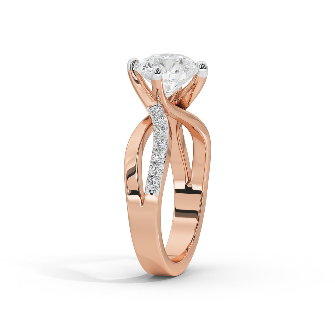 3 Carat Livia Classic Twist Ring
