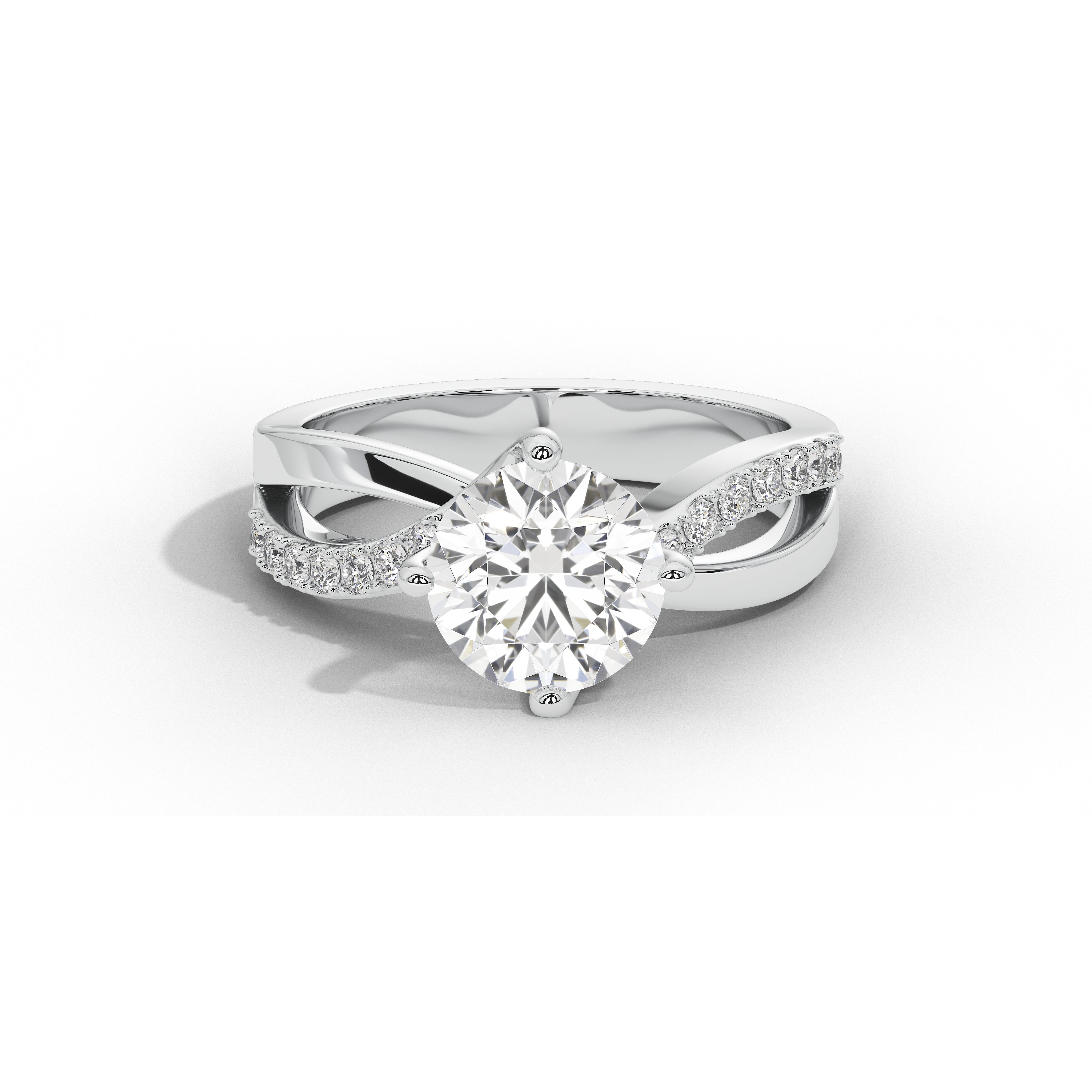 3 Carat Livia Classic Twist Ring