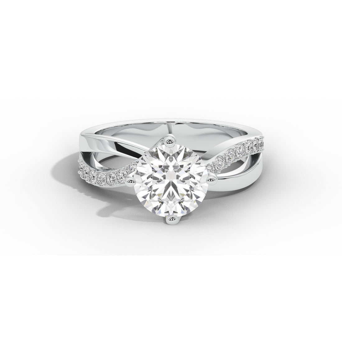 3 Carat Livia Classic Twist Ring