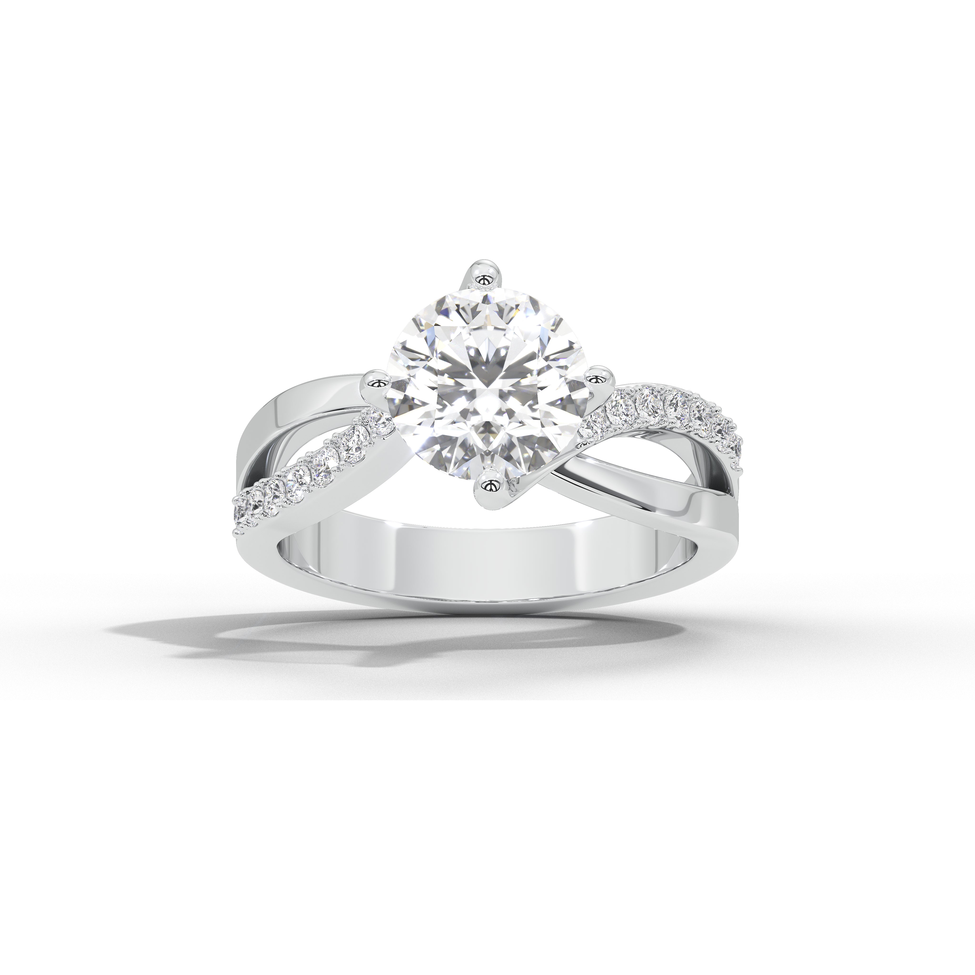 3 Carat Livia Classic Twist Ring