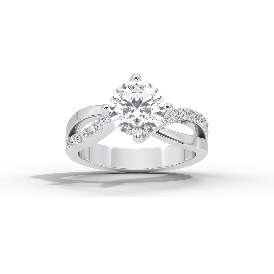 3 Carat Livia Classic Twist Ring