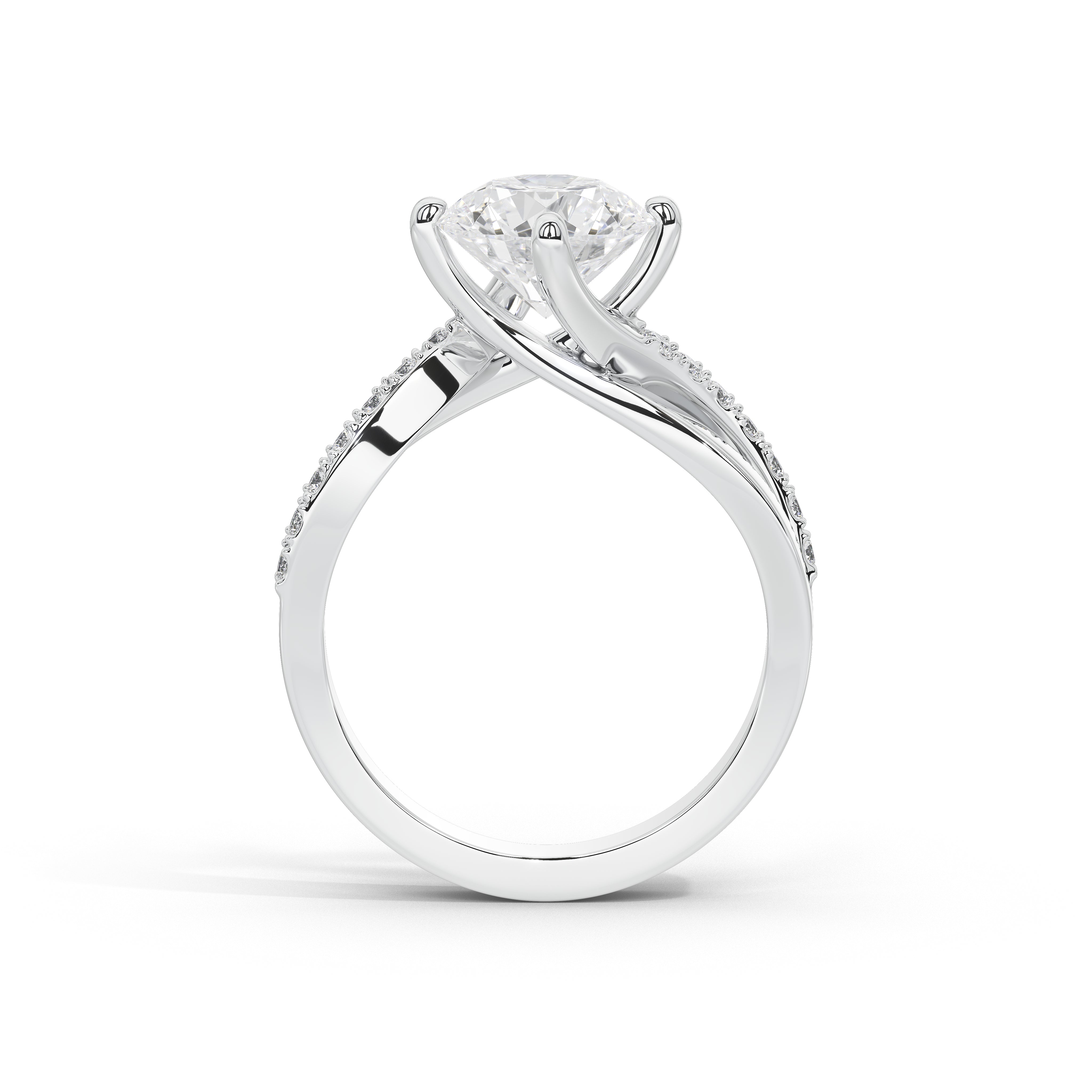 3 Carat Livia Classic Twist Ring